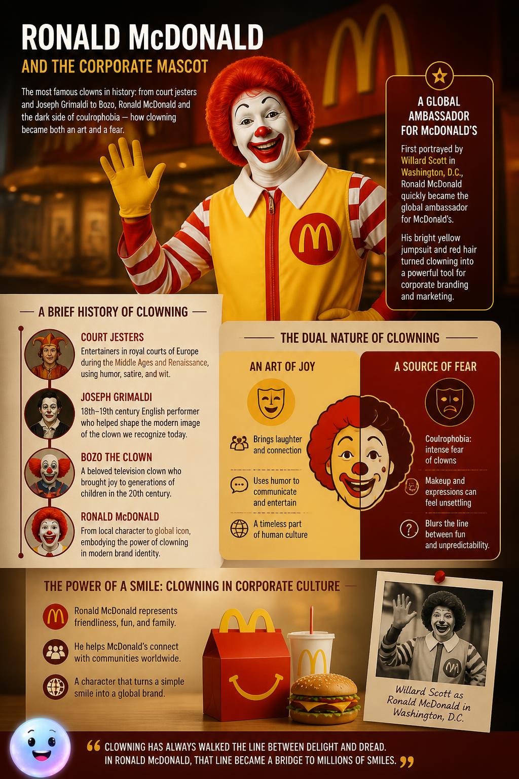 Ronald McDonald and the corporate mascot
