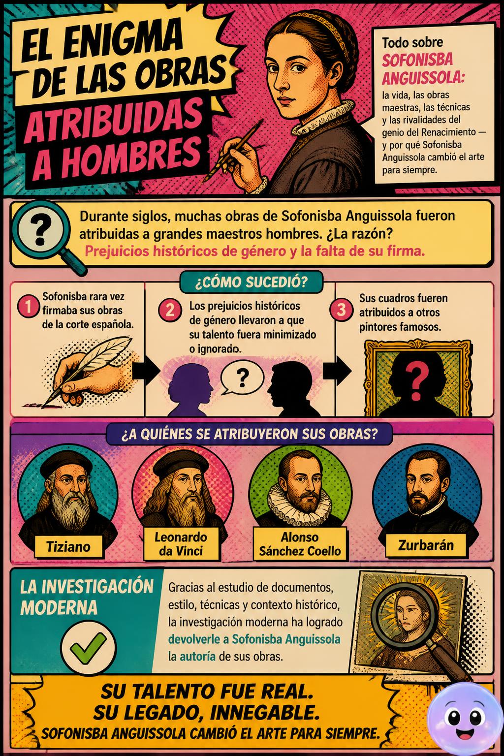 El enigma de las obras atribuidas a hombres