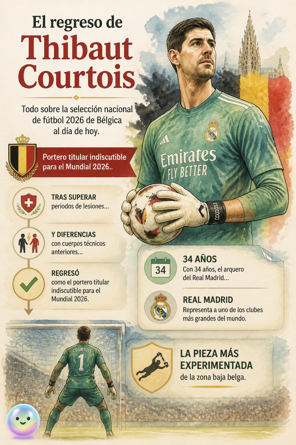 El regreso de Thibaut Courtois