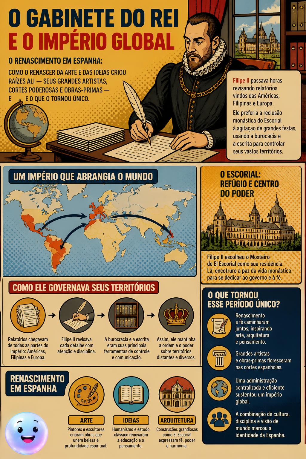 O gabinete do rei e o império global