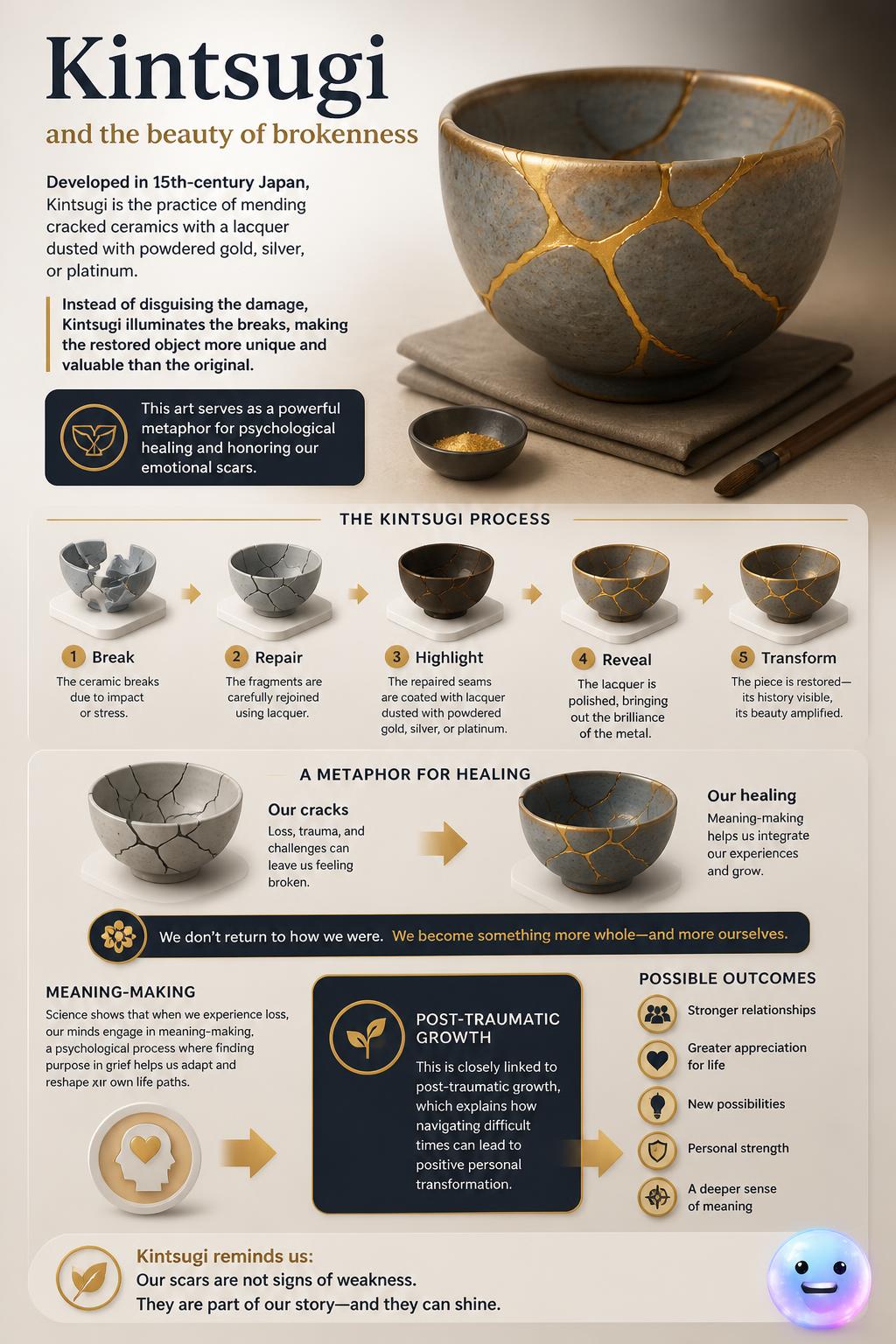 Kintsugi and the beauty of brokenness