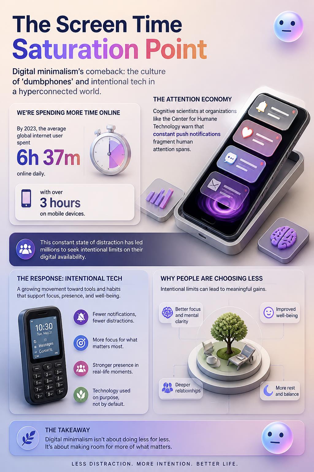 The screen time saturation point