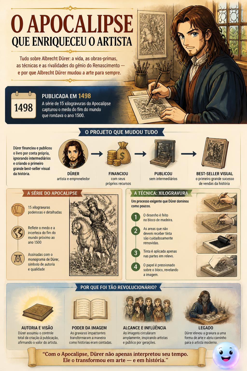 O Apocalipse que enriqueceu o artista