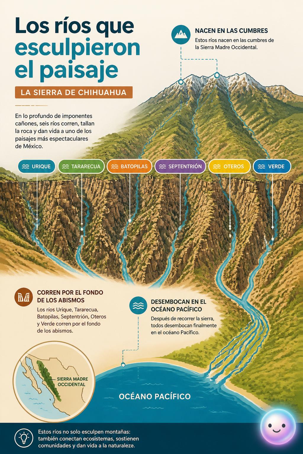 Los ríos que esculpieron el paisaje