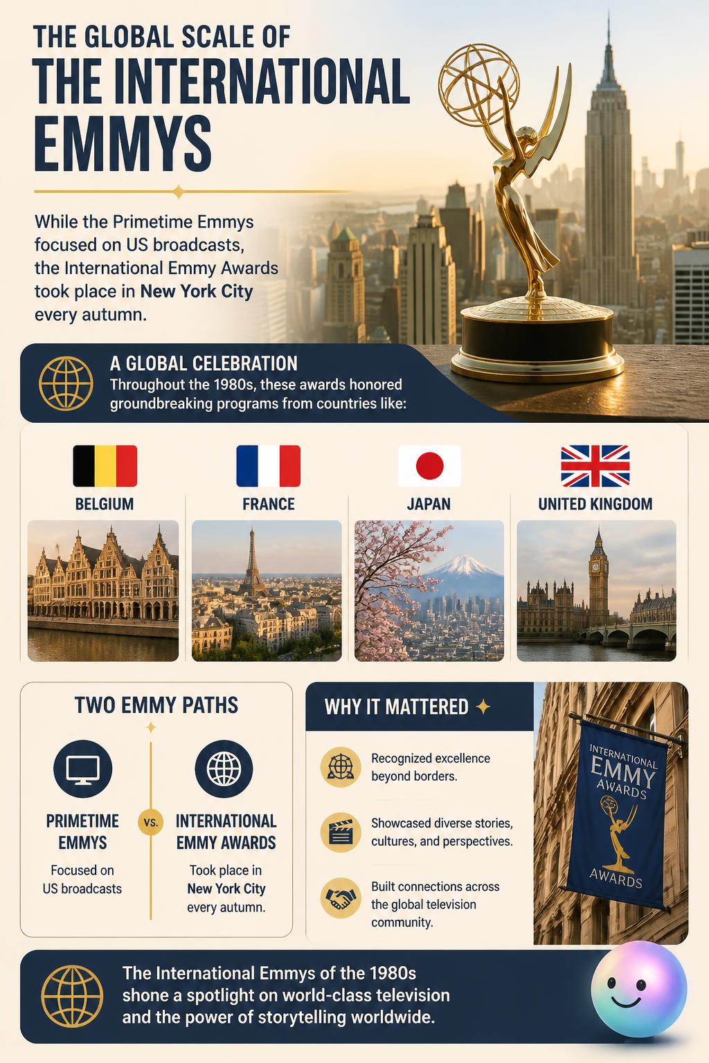 The global scale of the International Emmys