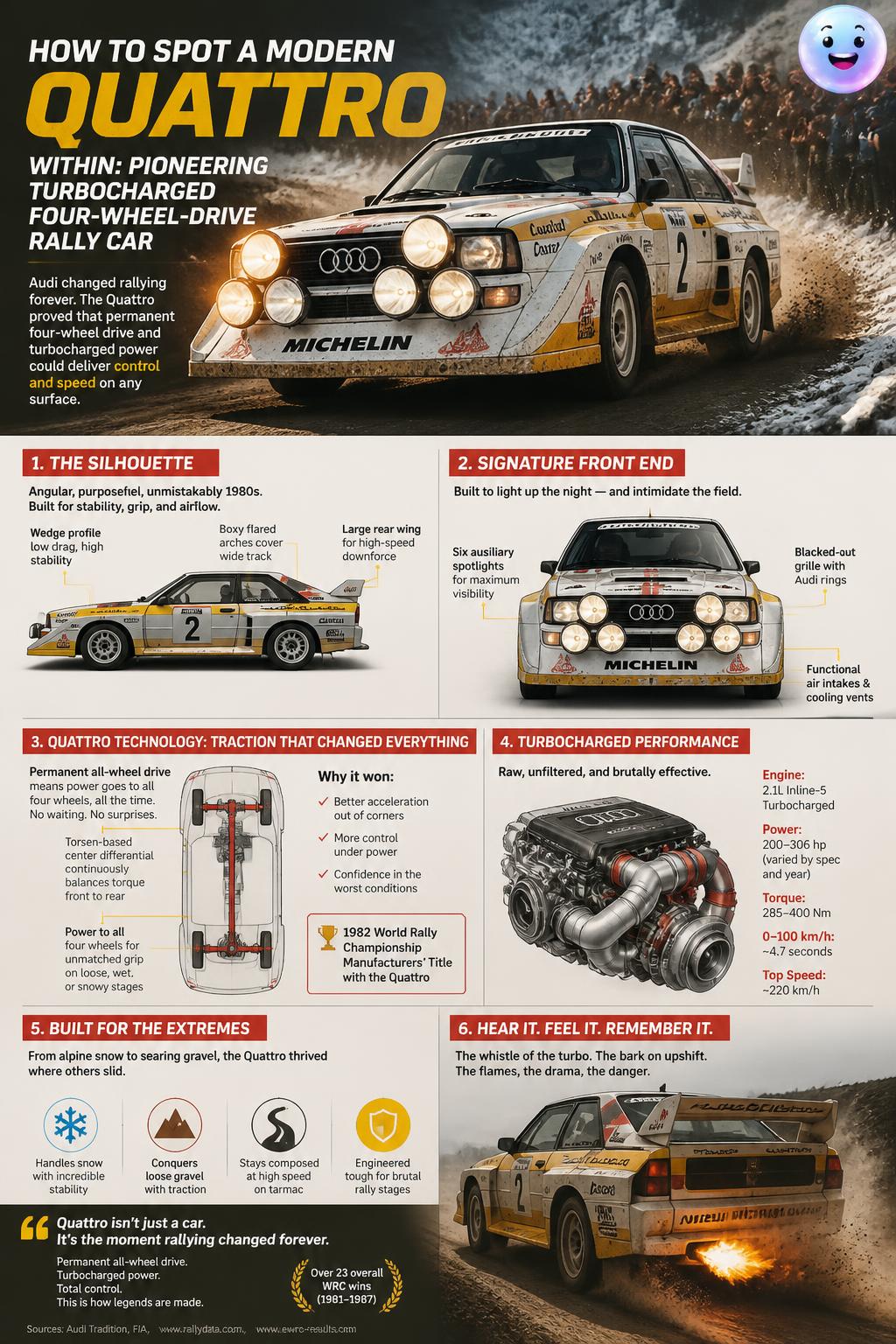 How to spot a modern Quattro