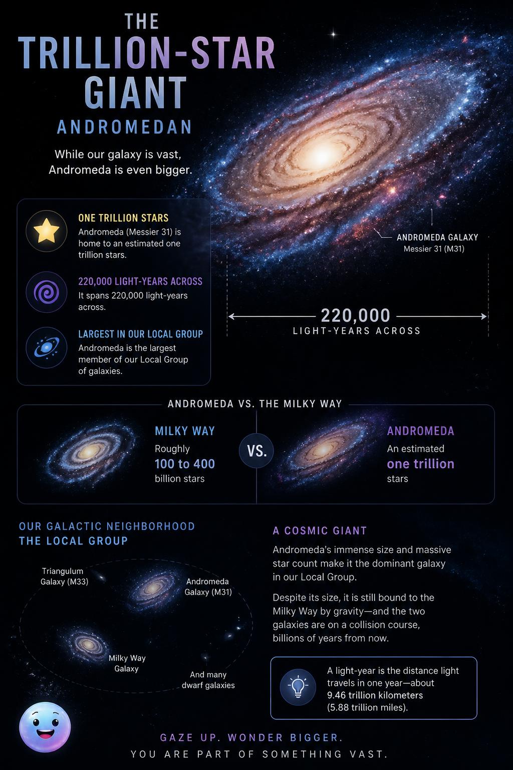 The trillion-star giant