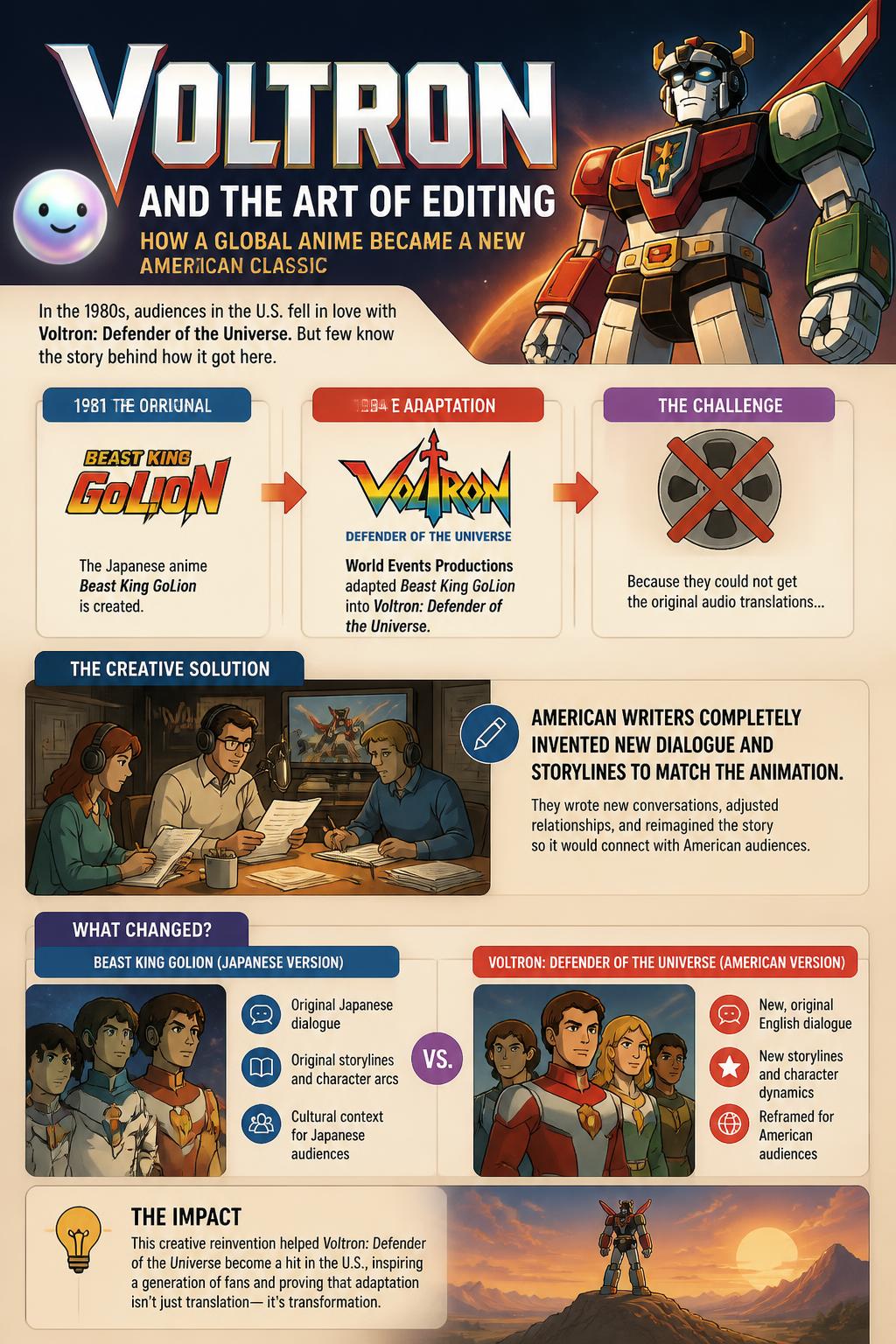 Voltron and the art of editing