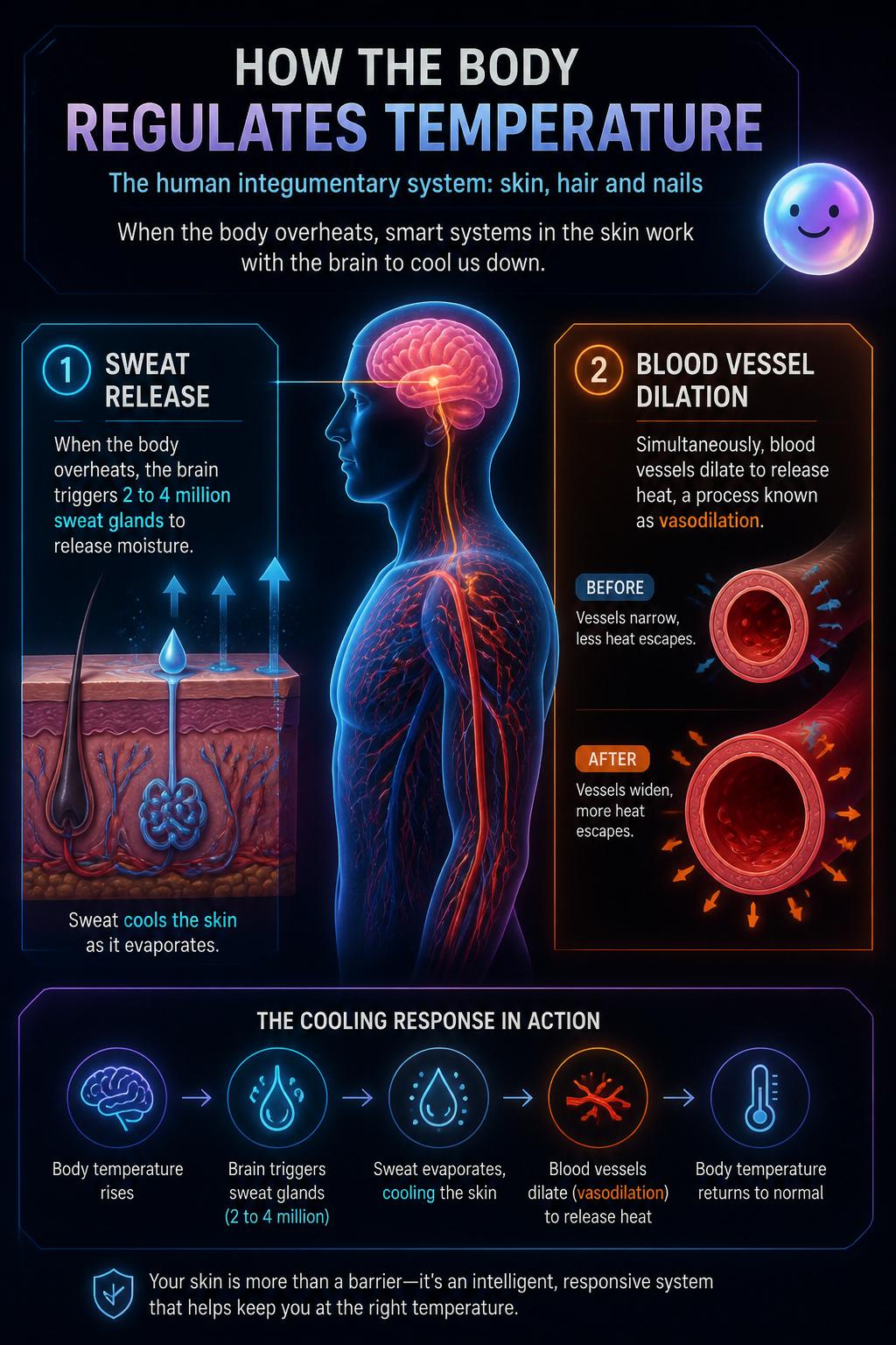 How the body regulates temperature