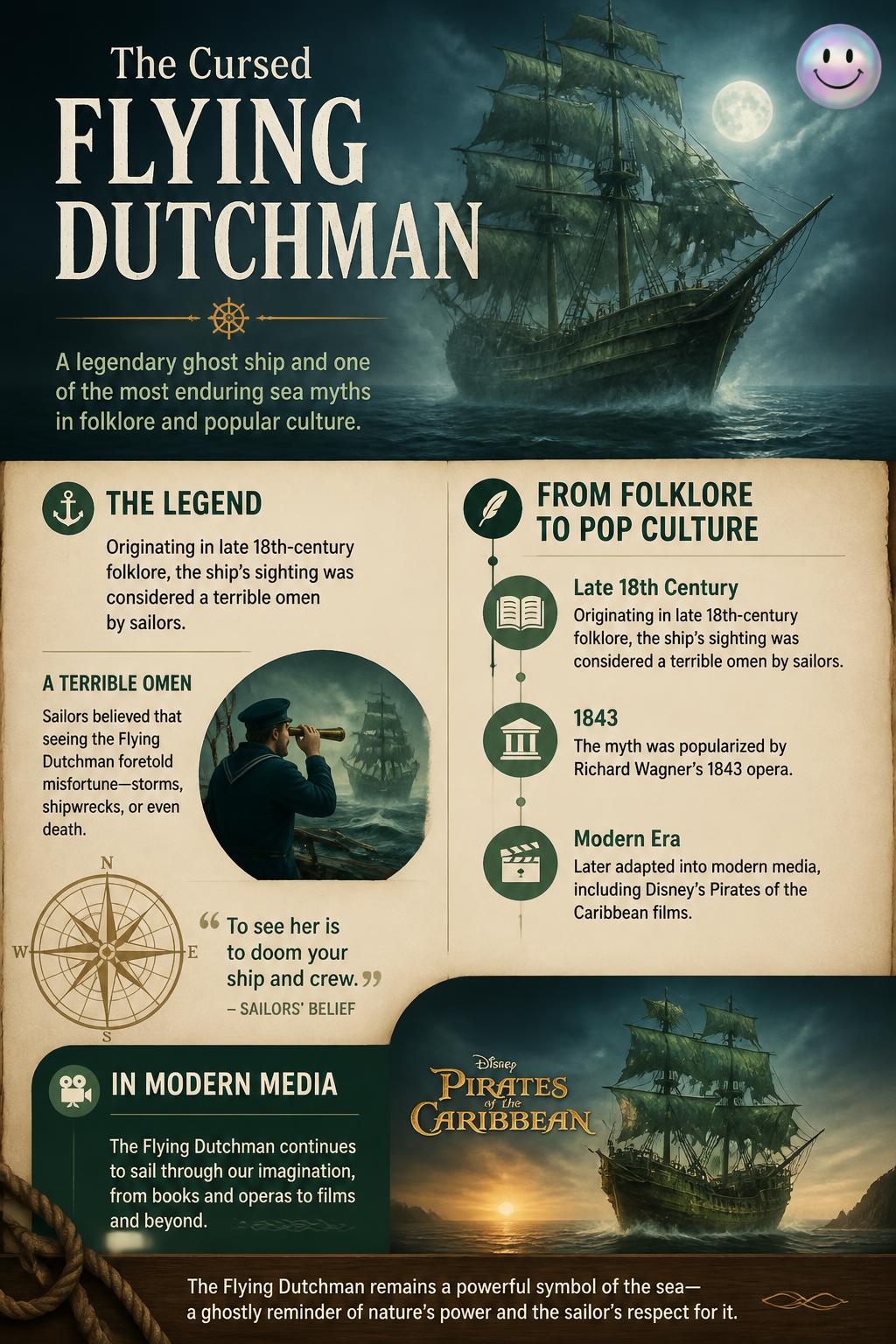 The cursed Flying Dutchman