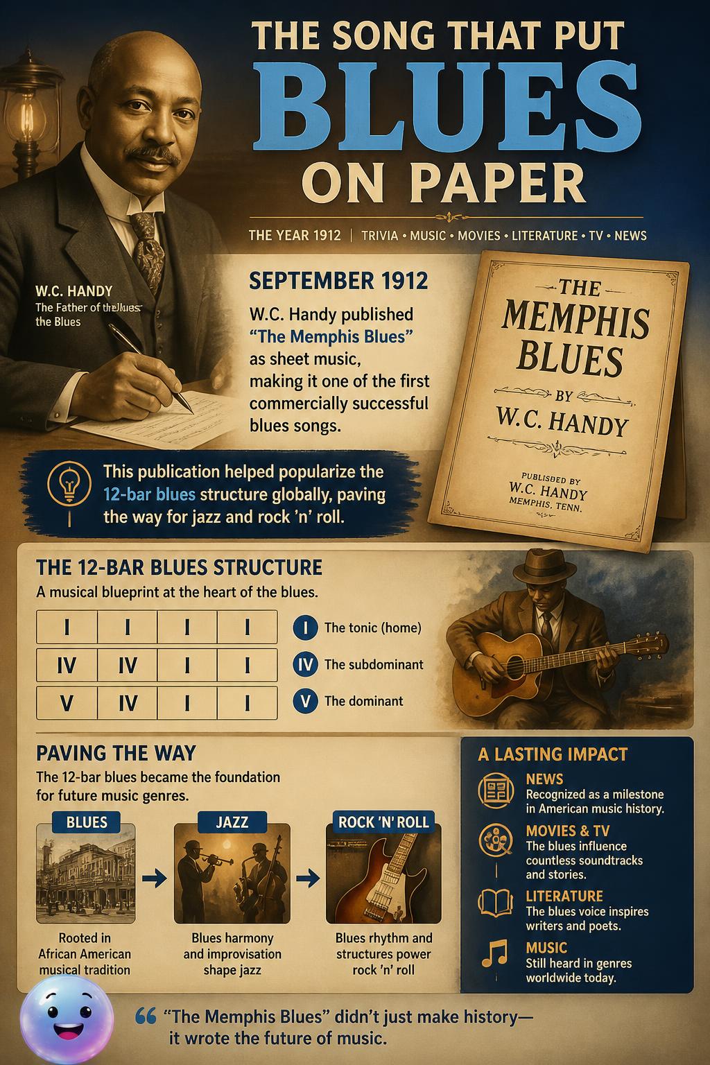 The song that put blues on paper