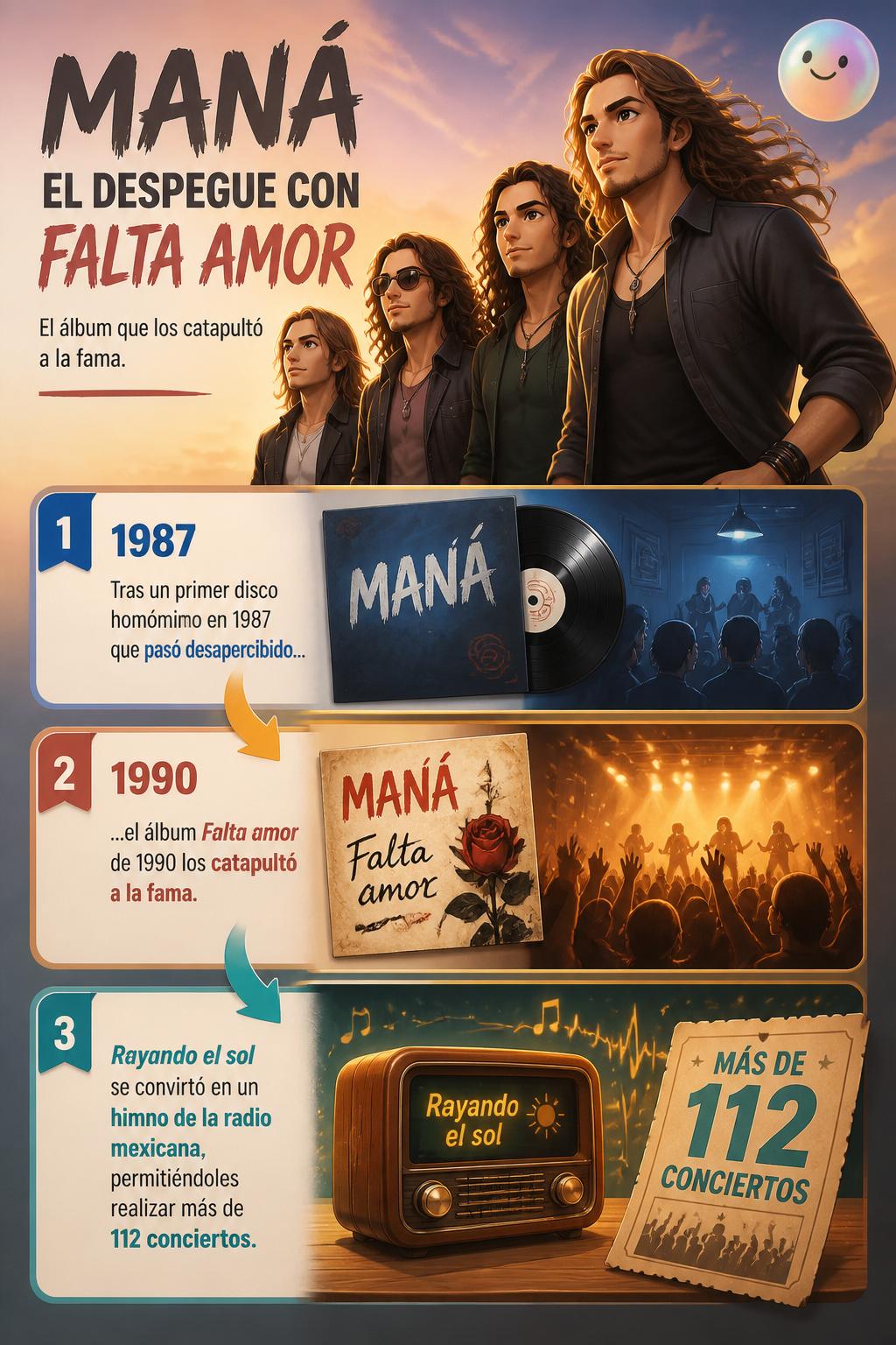 El despegue con Falta amor