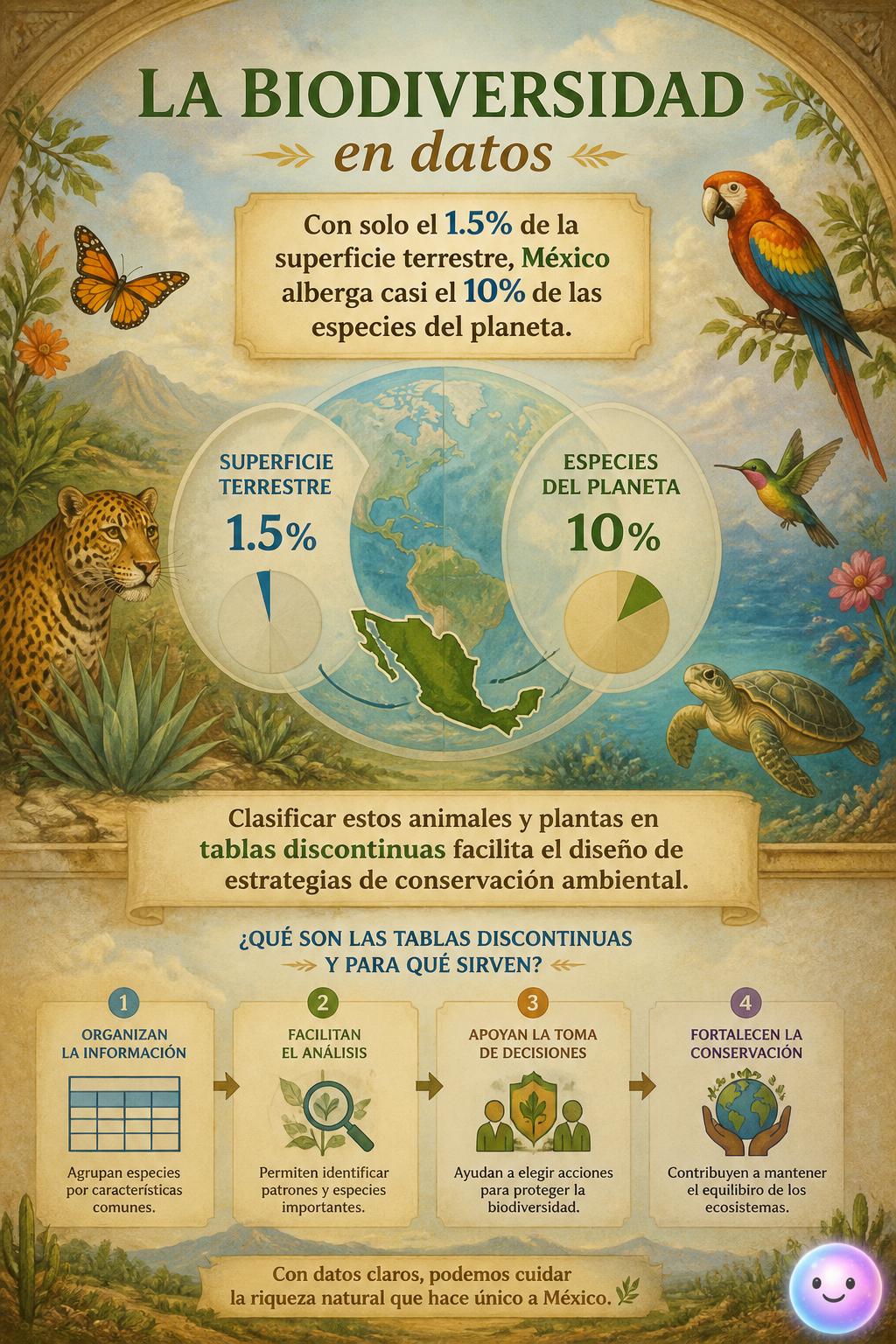 La biodiversidad en datos