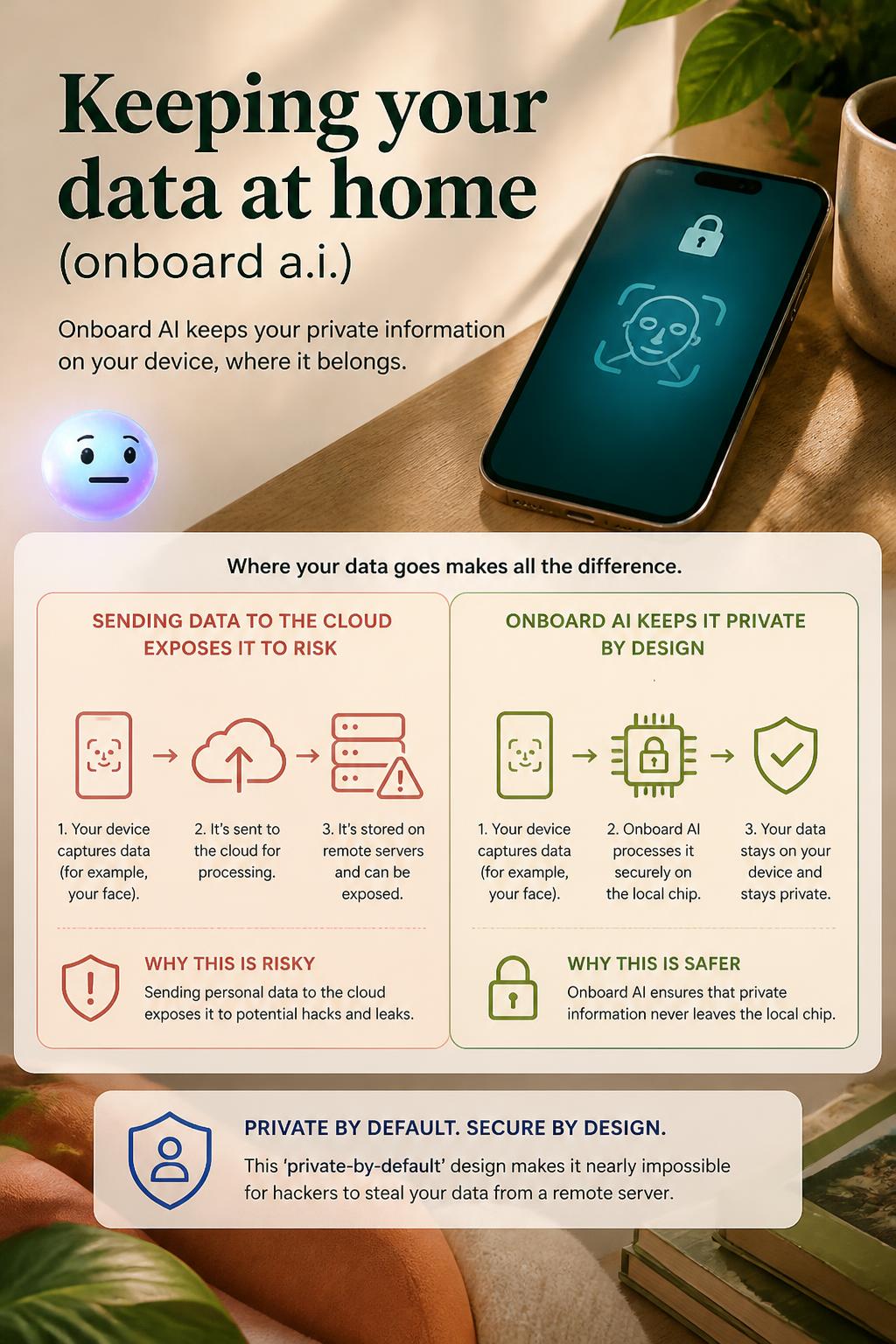 Keeping your data at home