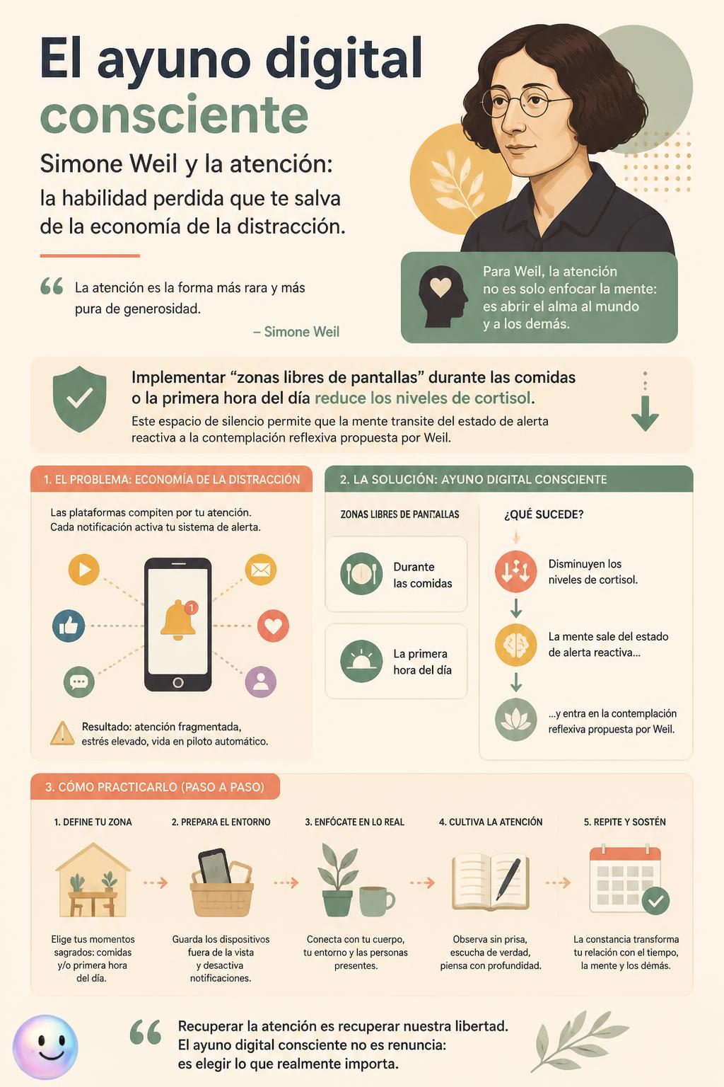 El ayuno digital consciente
