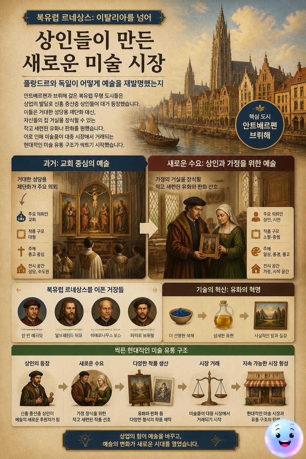 상인들이 만든 새로운 미술 시장