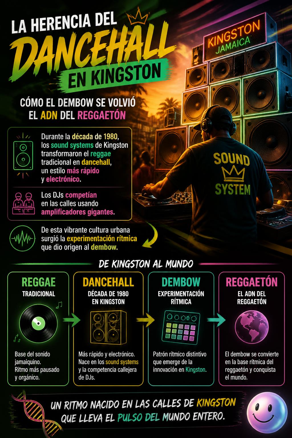 La herencia del dancehall en Kingston