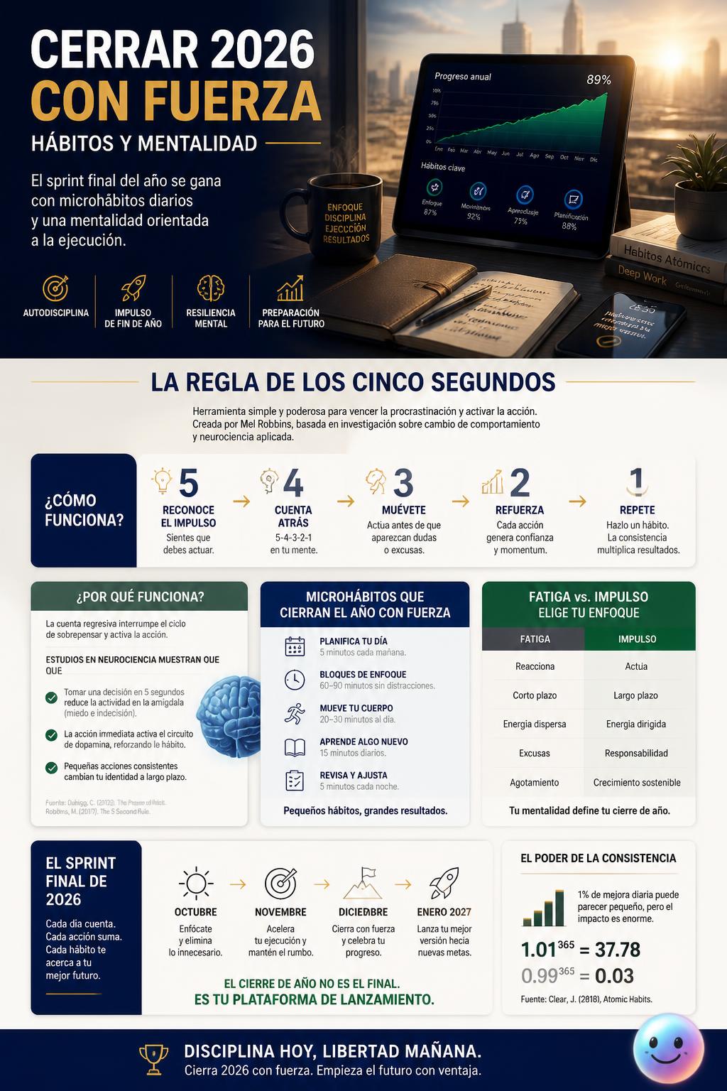 La regla de los cinco segundos