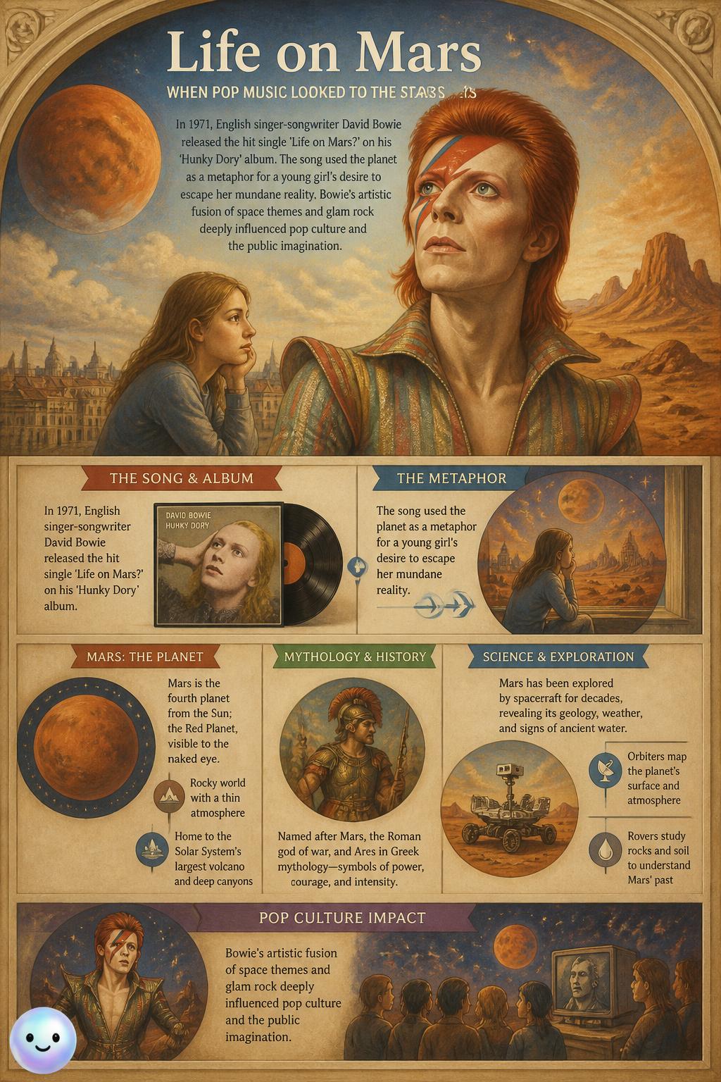 Life on Mars and pop music