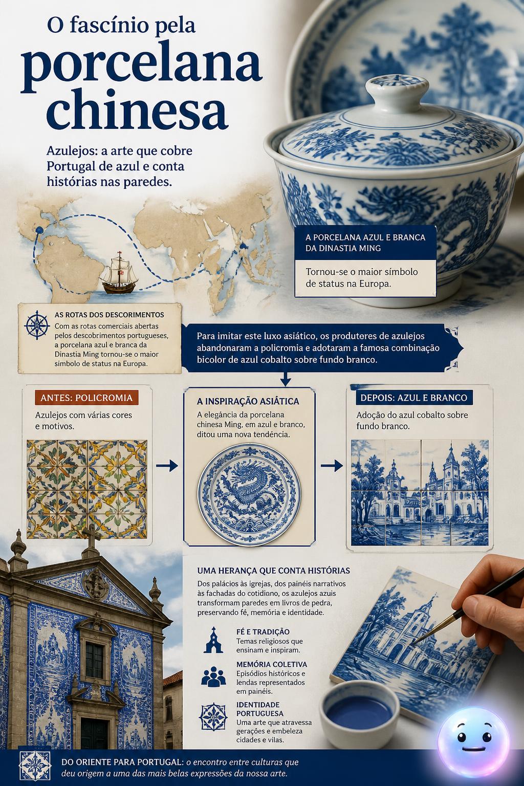 O fascínio pela porcelana chinesa