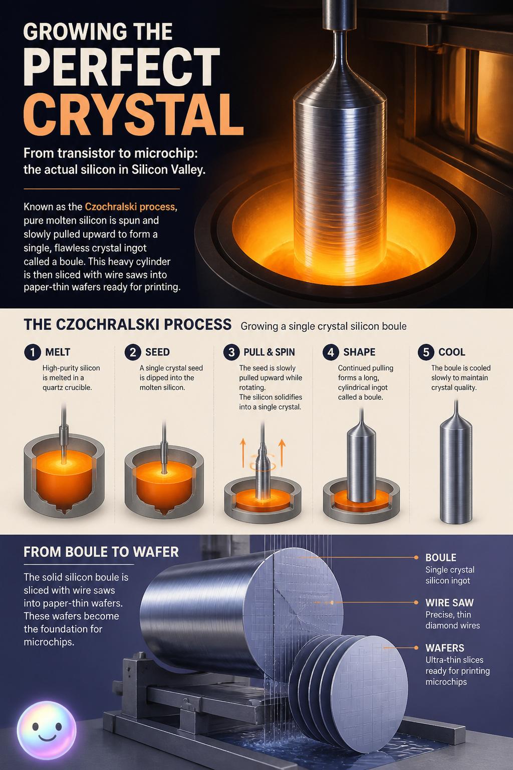 Growing the perfect crystal