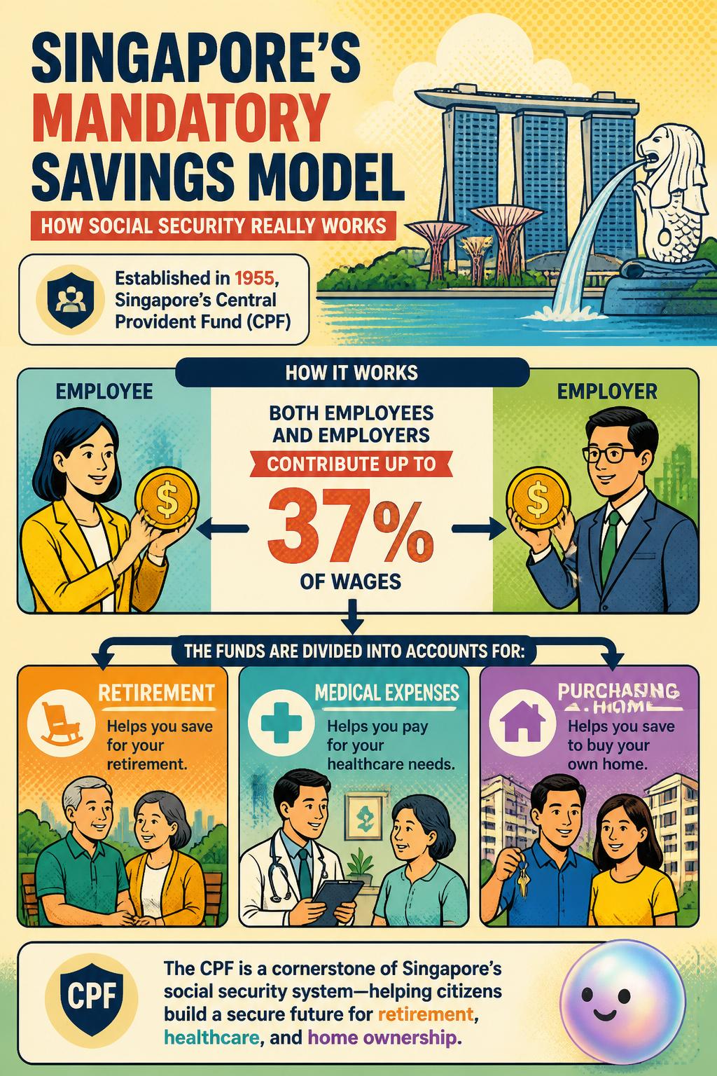 Singapore's mandatory savings model