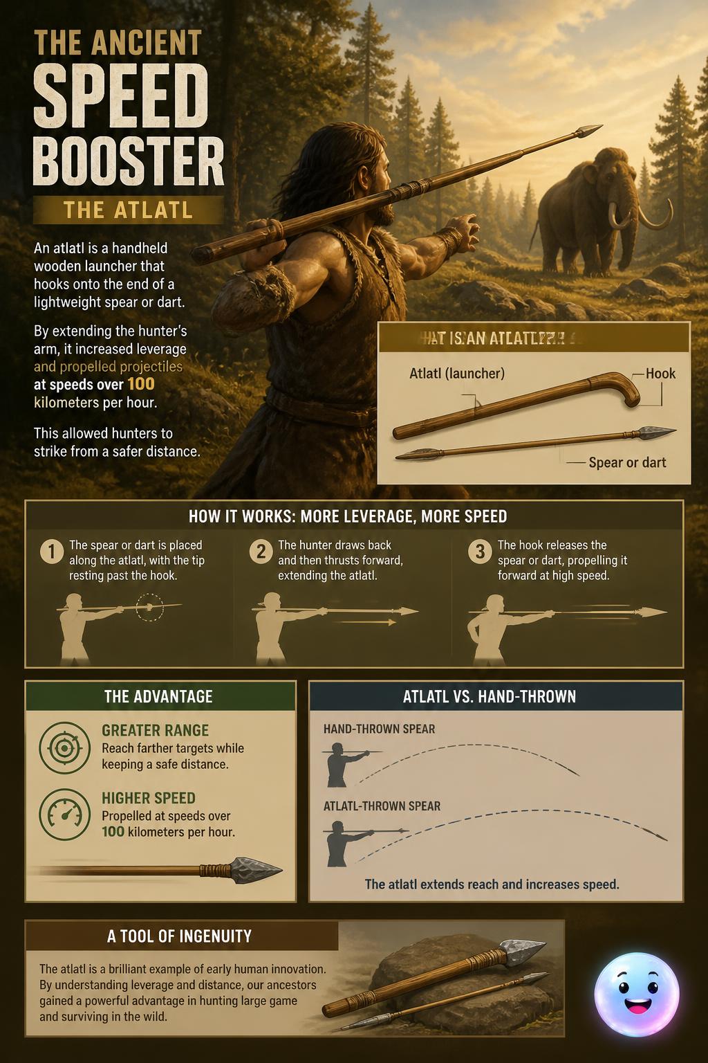 The ancient speed boosting atlatl
