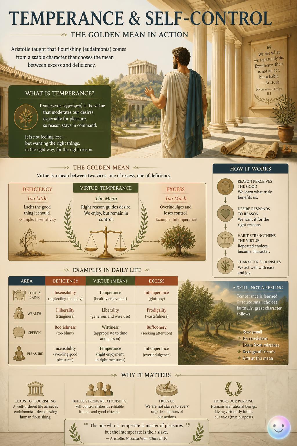Temperance and self-control