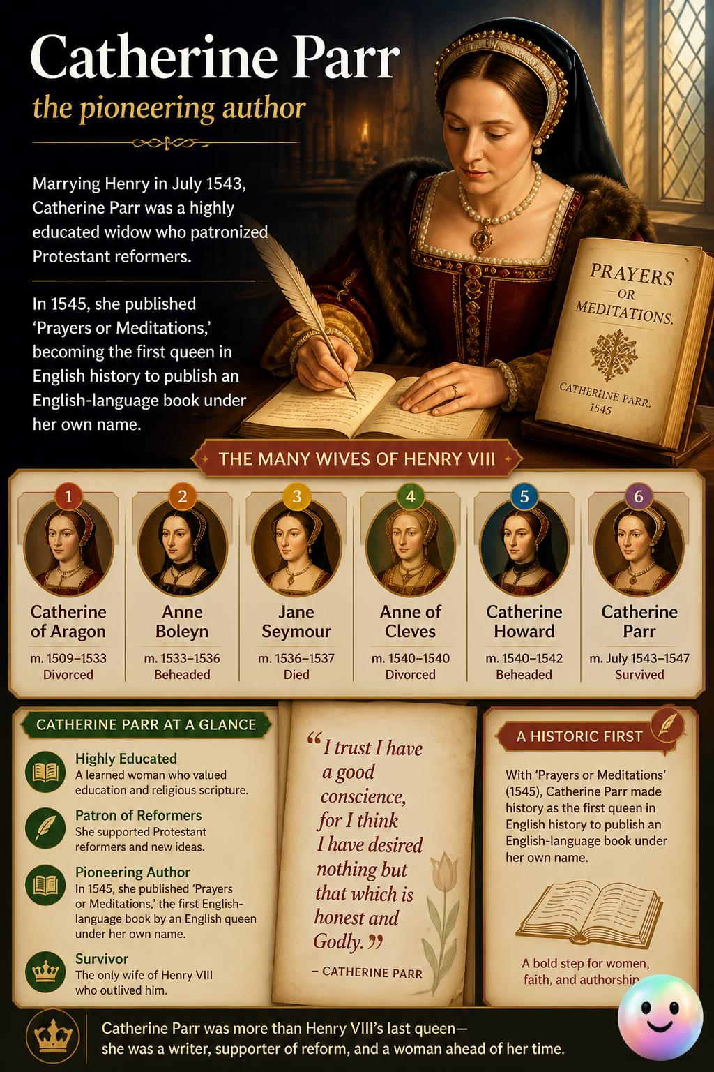 Catherine Parr the pioneering author