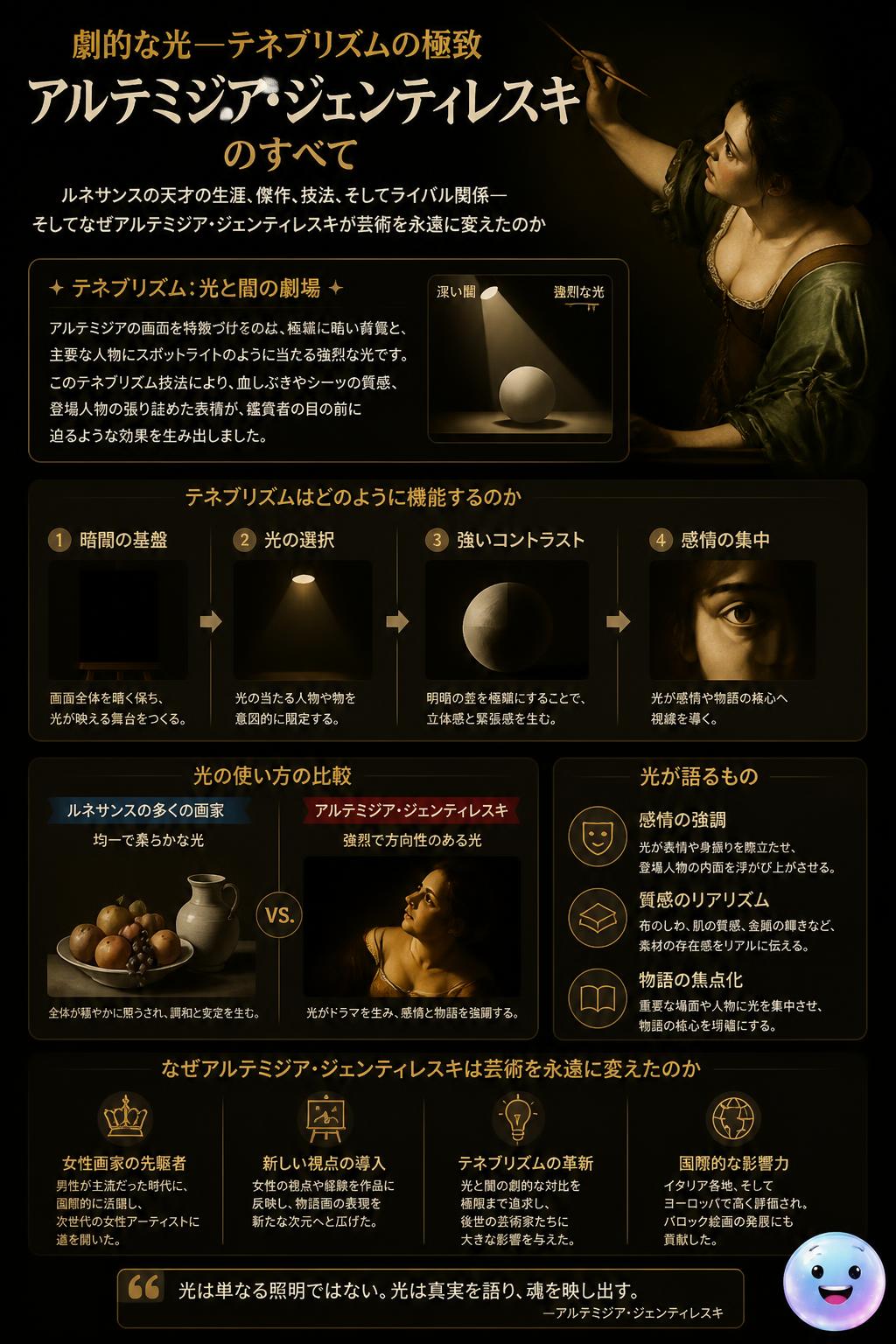 劇的な光テネブリズムの極致