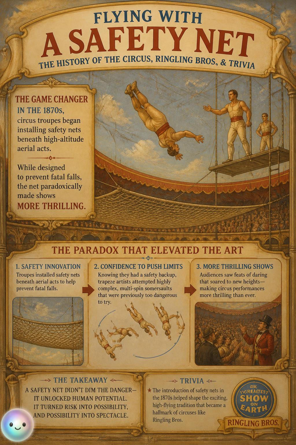Flying with a safety net