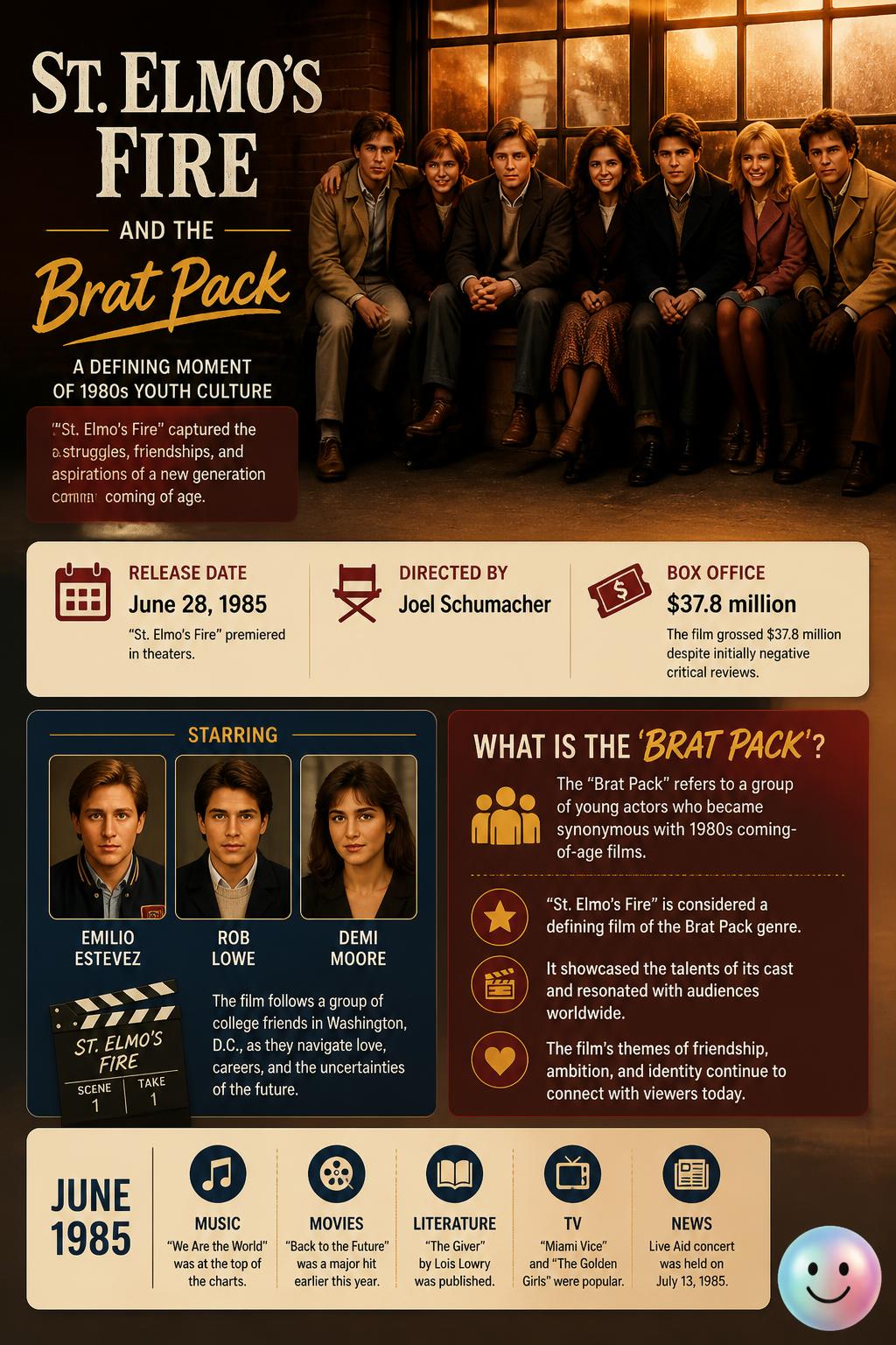 St. Elmo's Fire and the Brat Pack
