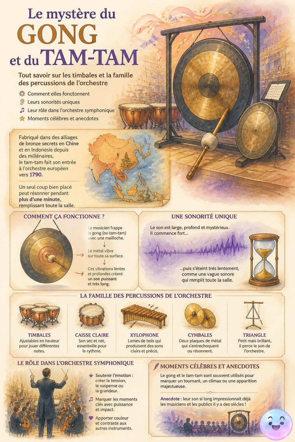 Le mystère du gong et du tam-tam