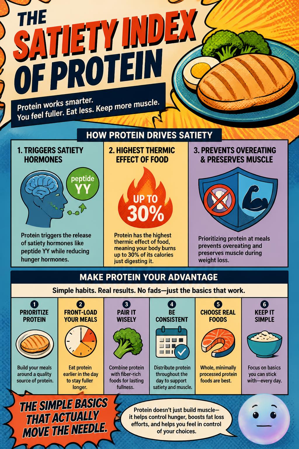 The satiety index of protein