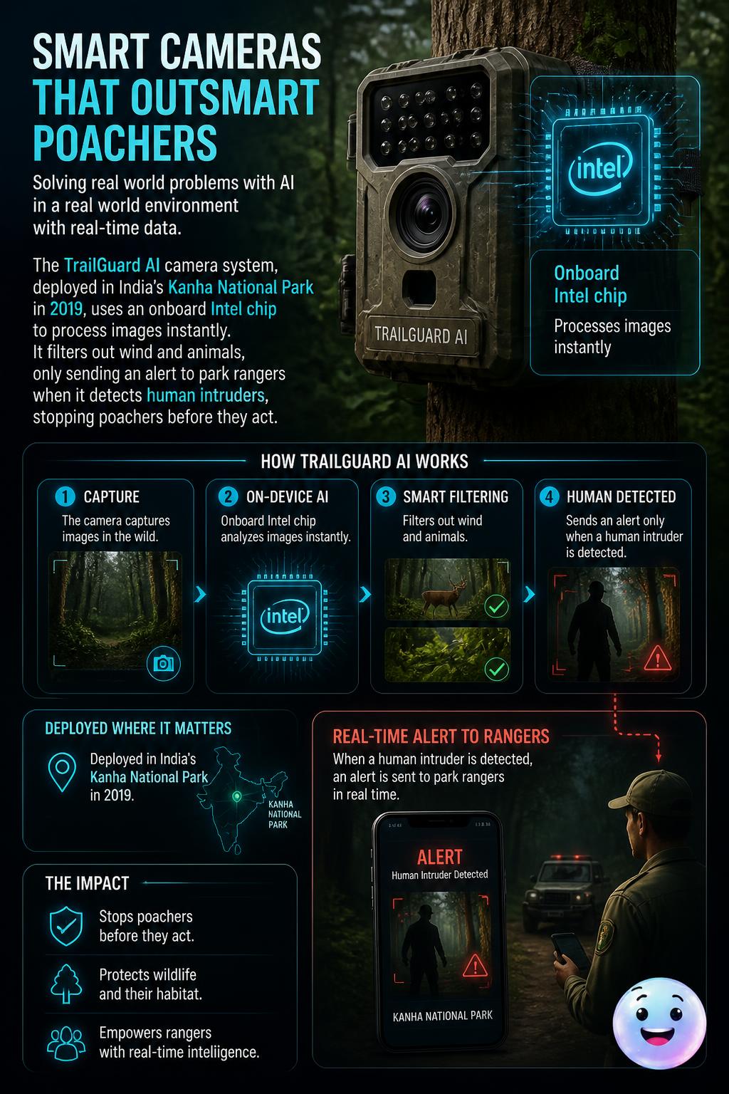 Smart cameras that outsmart poachers