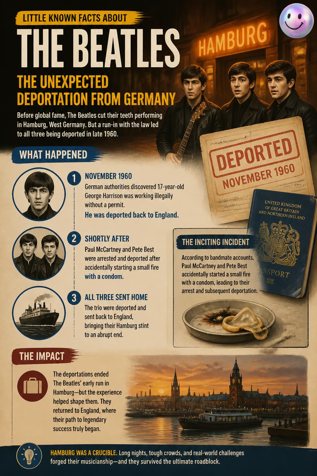 The unexpected deportation from Germany