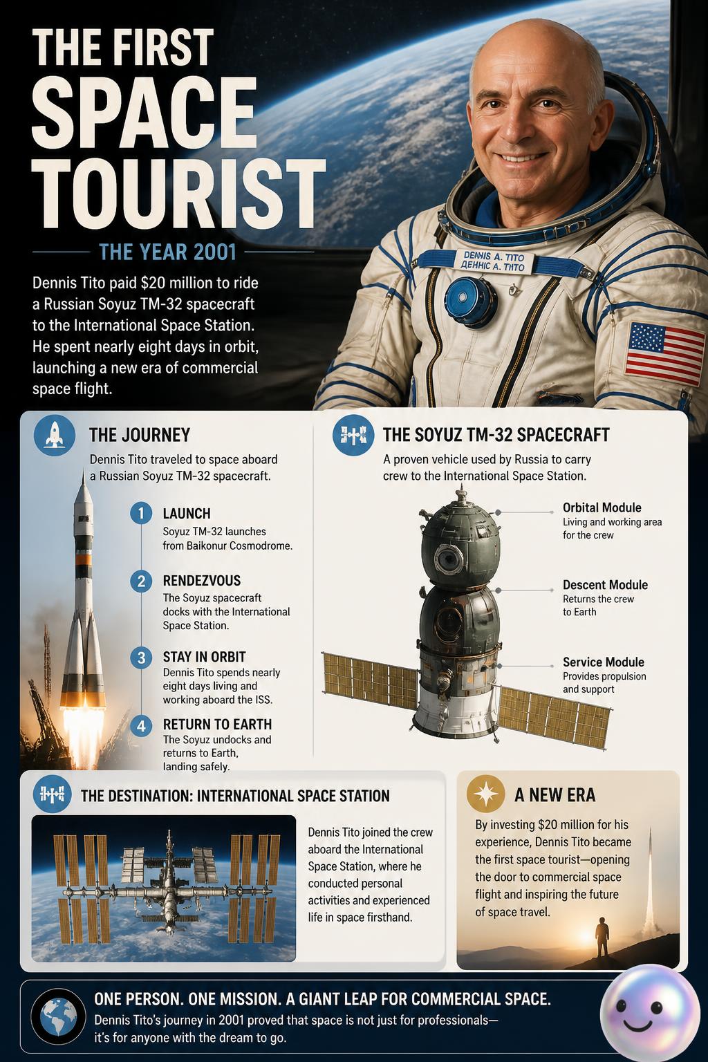 The first space tourist