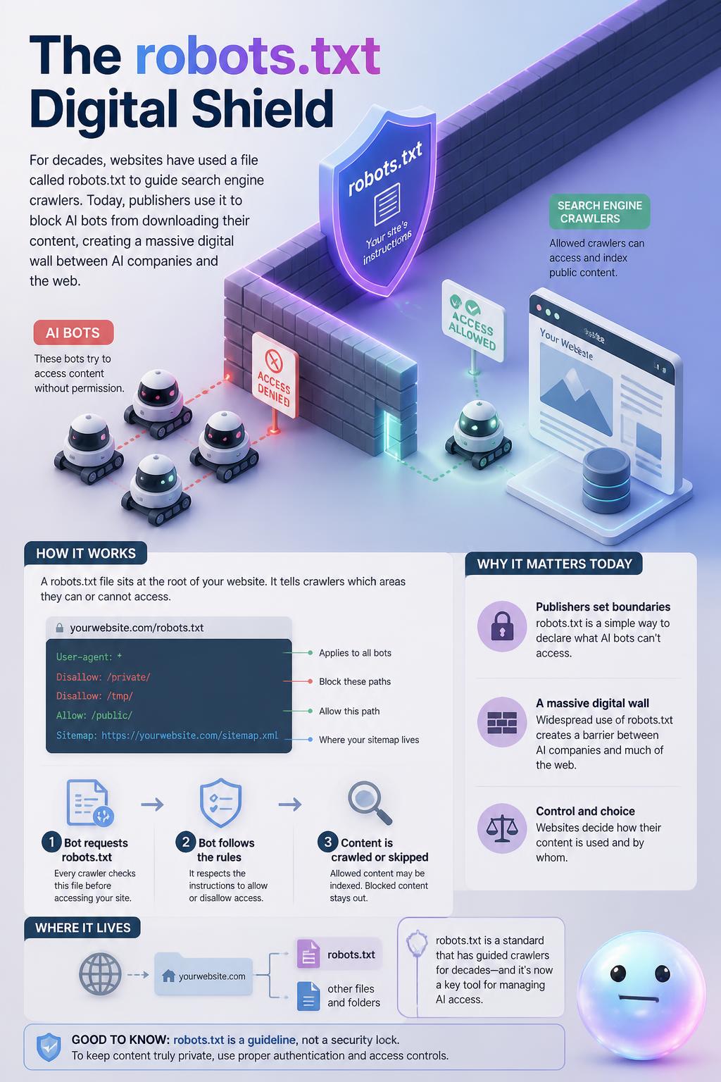 The robot.txt digital shield