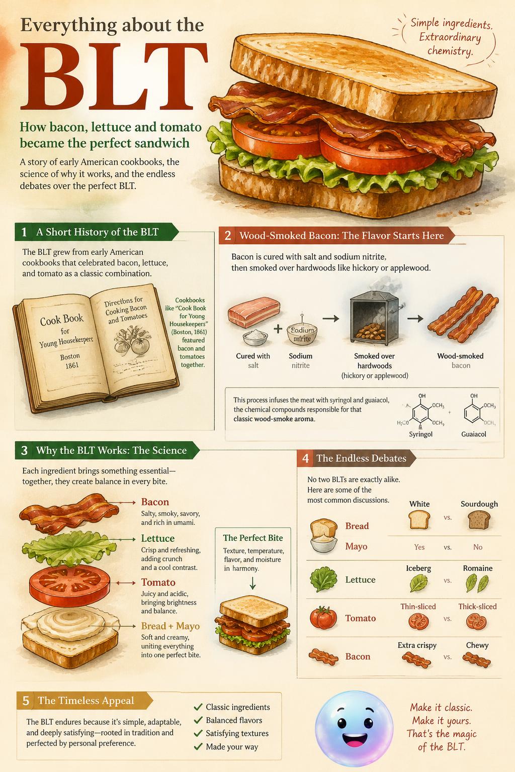 Wood-smoked bacon chemistry