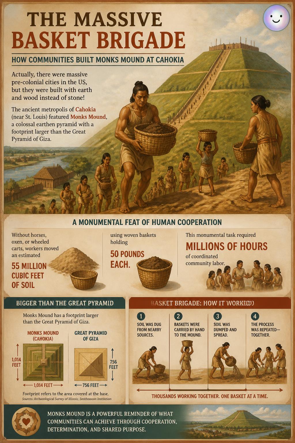 The massive basket brigade workforce