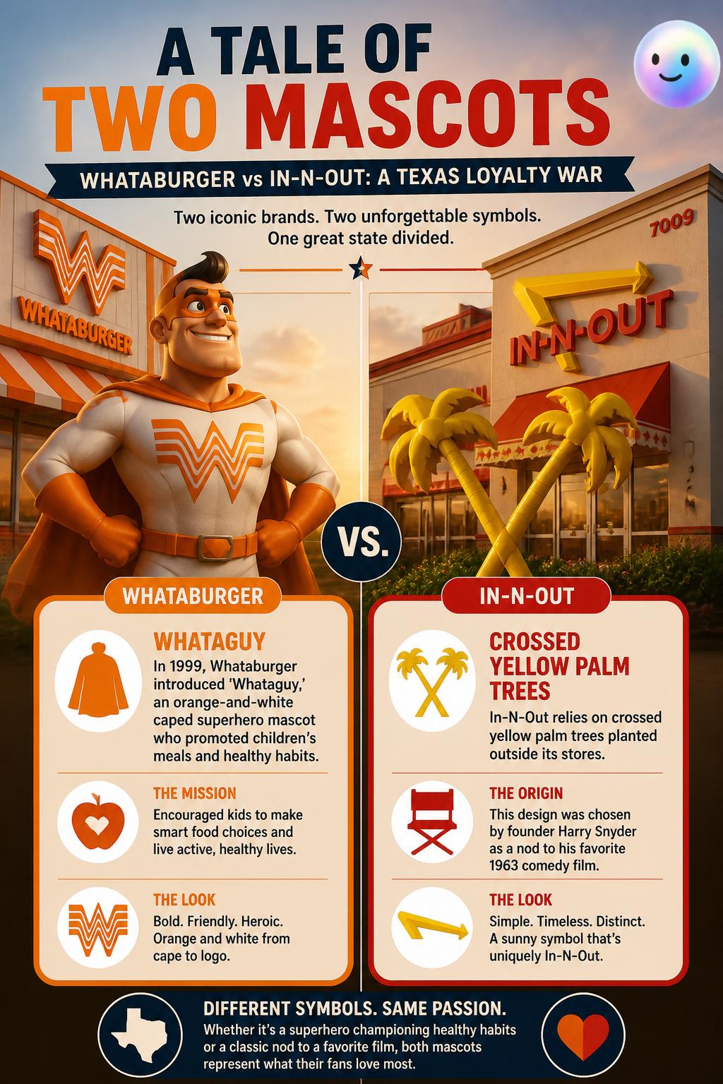 A tale of two mascots