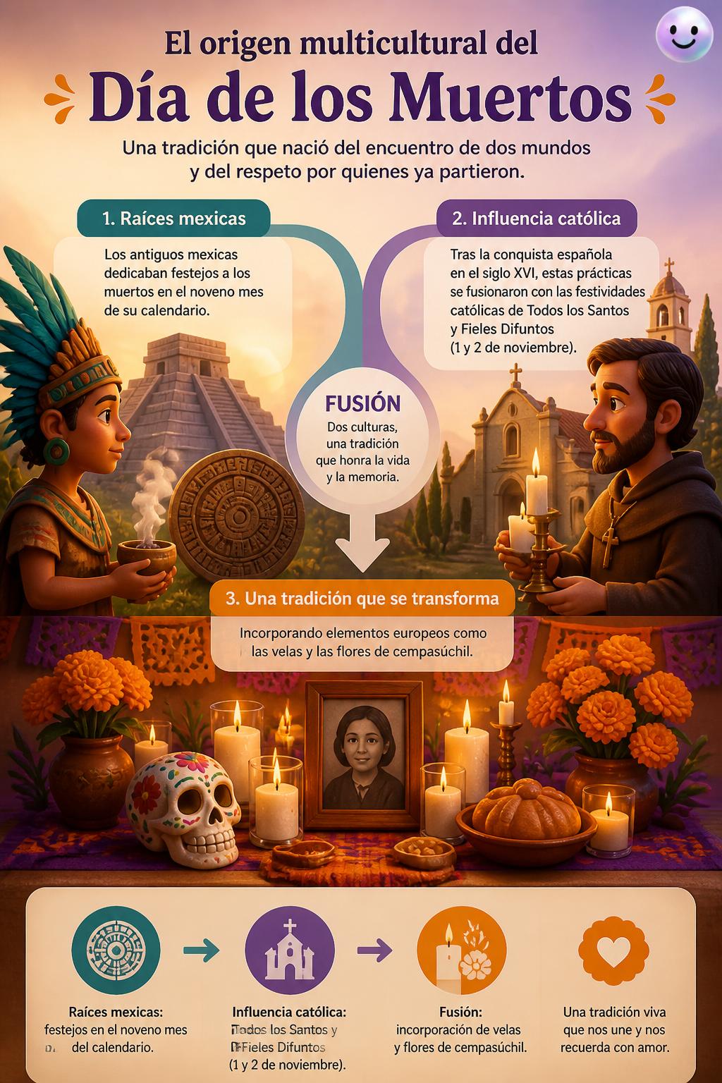 El origen multicultural del Día de los Muertos