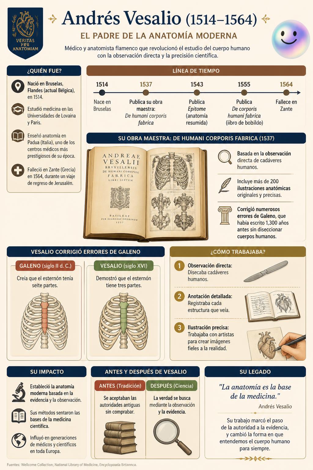 Vesalio y la revolución de la autopsia