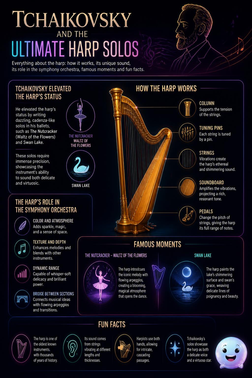 Tchaikovsky and the ultimate harp solos