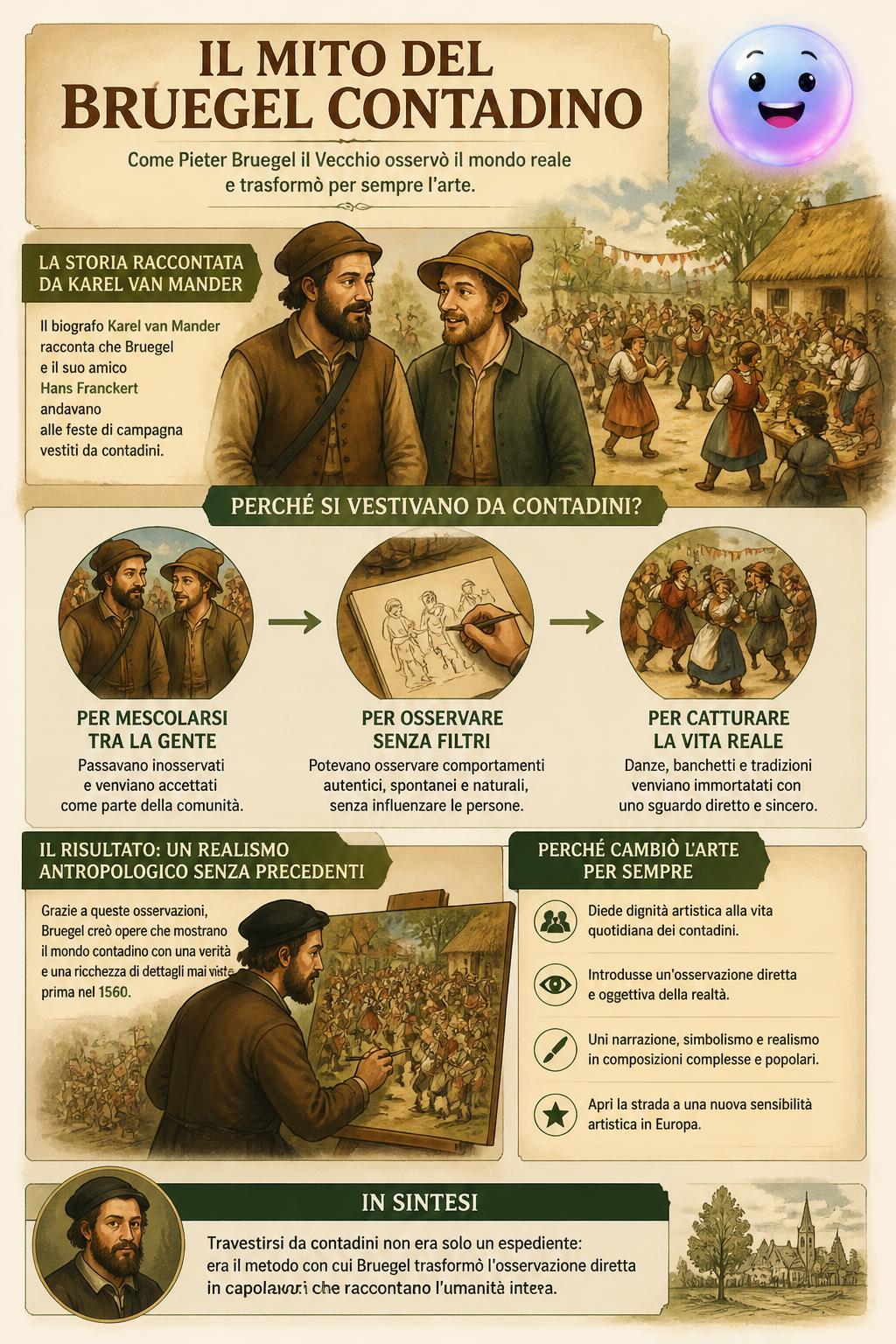 Il mito del Bruegel contadino