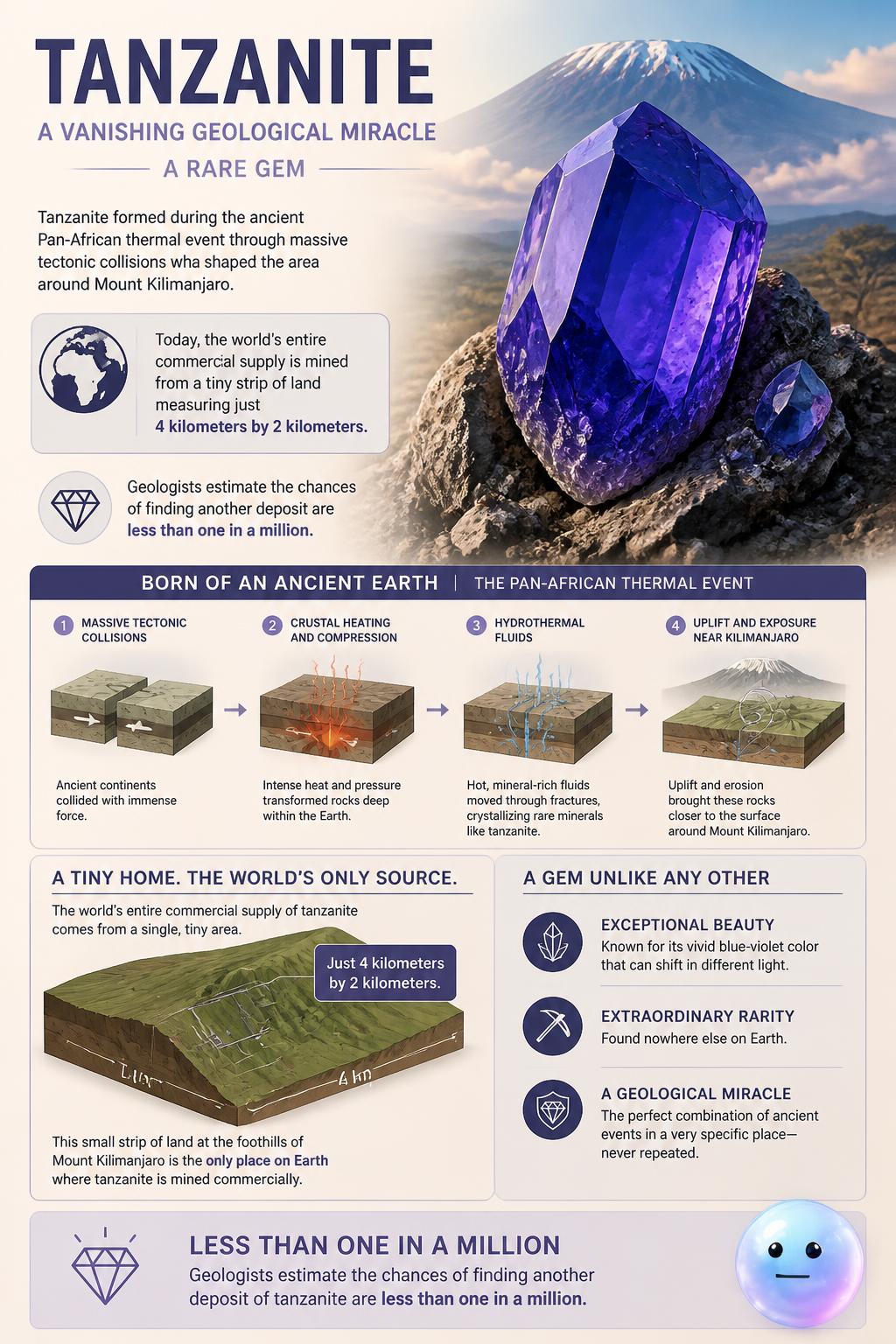 A vanishing geological miracle