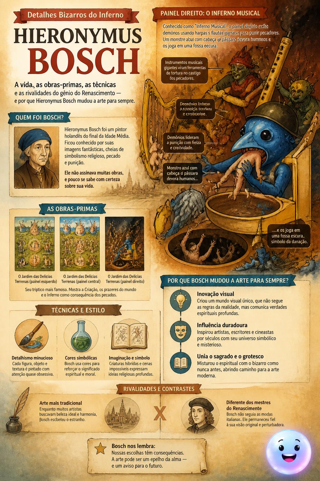 Os detalhes bizarros do inferno