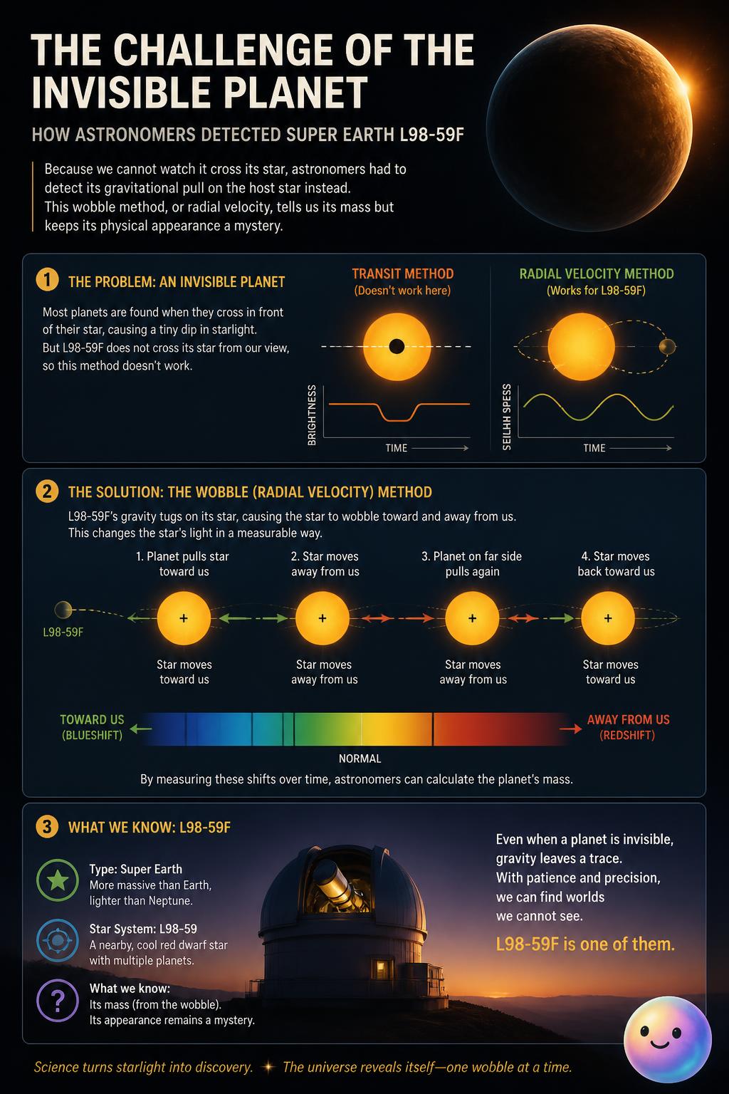 The challenge of the invisible planet