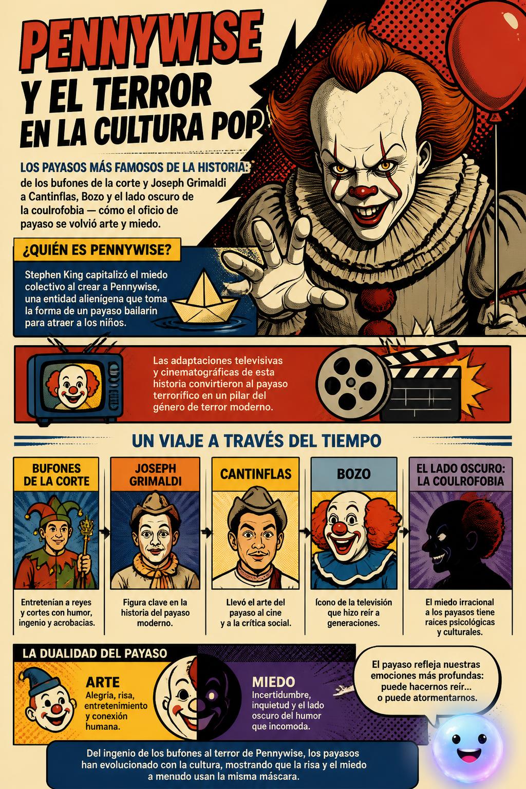 Pennywise y el terror en la cultura pop