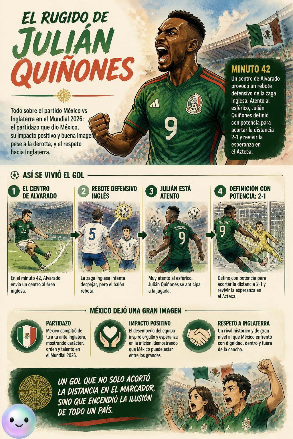 El rugido de Julián Quiñones